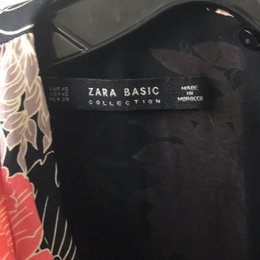 Nfs **Zara Basic Floral Top - image 2